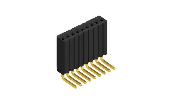 Fischer Elektronik Buchsenleiste (Standard) Anzahl Reihen: 1 10027376 10St.
