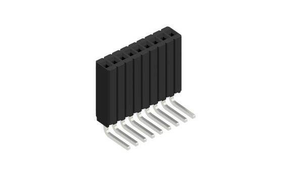 Fischer Elektronik Buchsenleiste (Standard) Anzahl Reihen: 1 10027377 10St.