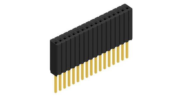 Fischer Elektronik Buchsenleiste (Standard) Anzahl Reihen: 1 10027464 10St.