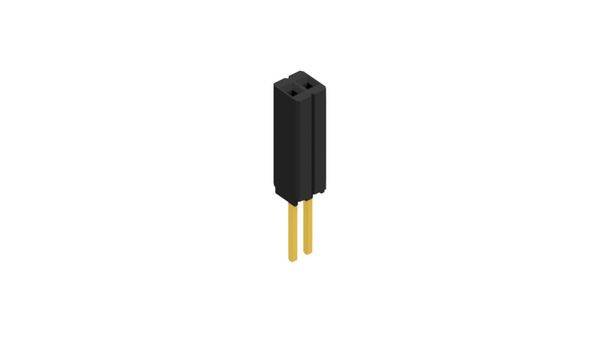 Fischer Elektronik Buchsenleiste (Standard) Anzahl Reihen: 1 10027434 10St.