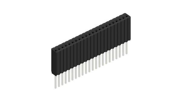 Fischer Elektronik Buchsenleiste (Standard) Anzahl Reihen: 1 10027475 10St.