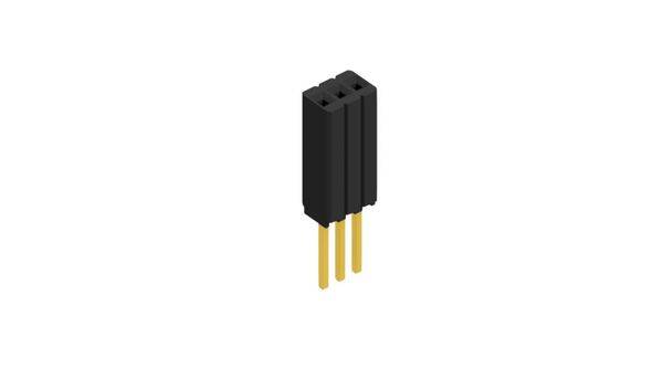 Fischer Elektronik Buchsenleiste (Standard) Anzahl Reihen: 1 10027436 10St.