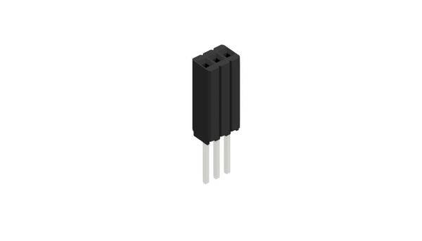Fischer Elektronik Buchsenleiste (Standard) Anzahl Reihen: 1 10027437 10St.