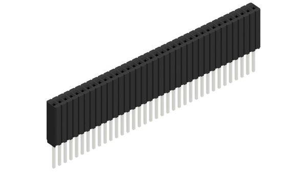 Fischer Elektronik Buchsenleiste (Standard) Anzahl Reihen: 1 10027503 10St.