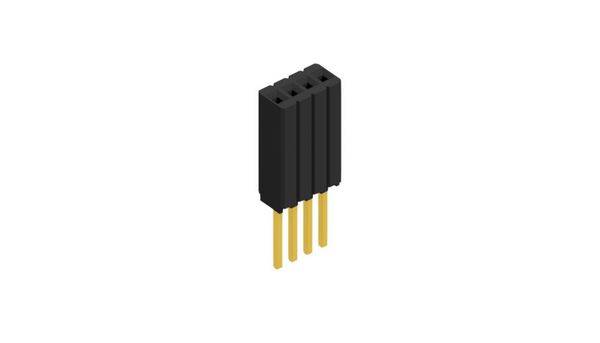 Fischer Elektronik Buchsenleiste (Standard) Anzahl Reihen: 1 10027438 10St.