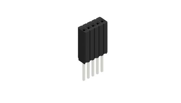 Fischer Elektronik Buchsenleiste (Standard) Anzahl Reihen: 1 10027441 10St.