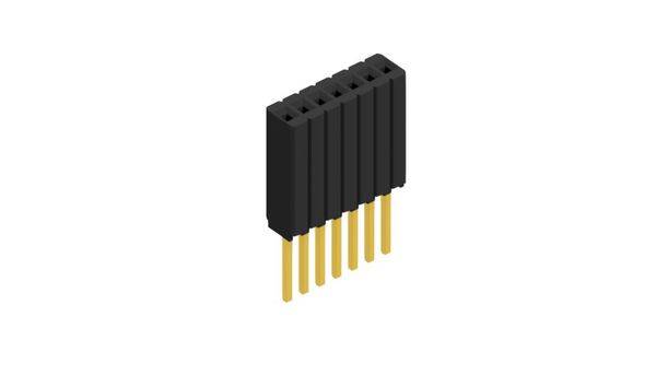 Fischer Elektronik Buchsenleiste (Standard) Anzahl Reihen: 1 10027444 10St.