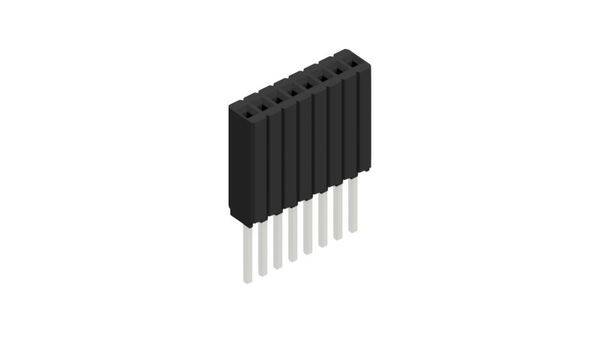Fischer Elektronik Buchsenleiste (Standard) Anzahl Reihen: 1 10027447 10St.