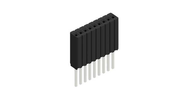 Fischer Elektronik Buchsenleiste (Standard) Anzahl Reihen: 1 10027449 10St.
