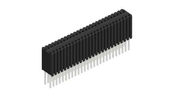 Fischer Elektronik Buchsenleiste (Standard) Anzahl Reihen: 2 10027553 10St.
