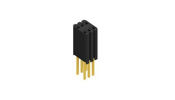 Fischer Elektronik Buchsenleiste (Standard) Anzahl Reihen: 2 10027506 10St.