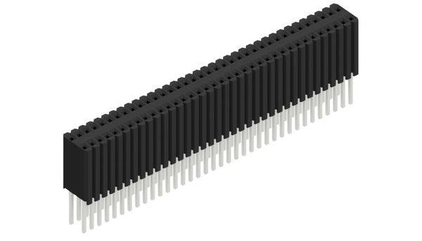 Fischer Elektronik Buchsenleiste (Standard) Anzahl Reihen: 2 10027573 10St.