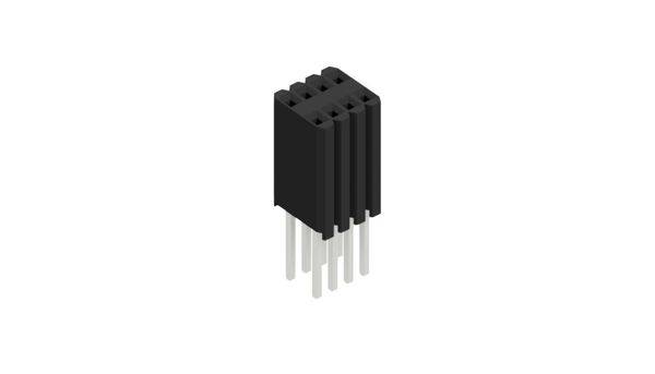 Fischer Elektronik Buchsenleiste (Standard) Anzahl Reihen: 2 10027509 10St.