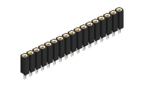 Fischer Elektronik Buchsenleiste (Präzision) Anzahl Reihen: 1 10027590 10St.