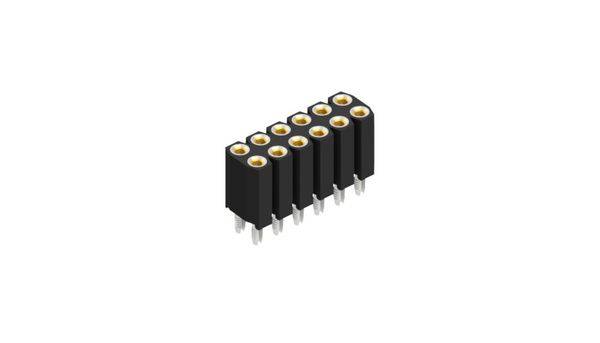 Fischer Elektronik Buchsenleiste (Präzision) Anzahl Reihen: 2 10027614 10St.