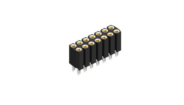 Fischer Elektronik Buchsenleiste (Präzision) Anzahl Reihen: 2 10027615 10St.