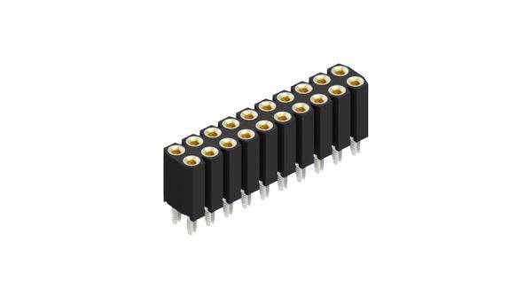 Fischer Elektronik Buchsenleiste (Präzision) Anzahl Reihen: 2 10027618 10St.