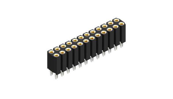 Fischer Elektronik Buchsenleiste (Präzision) Anzahl Reihen: 2 10027620 10St.