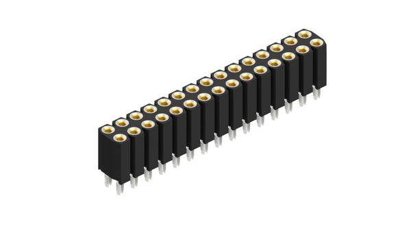 Fischer Elektronik Buchsenleiste (Präzision) Anzahl Reihen: 2 10027623 10St.