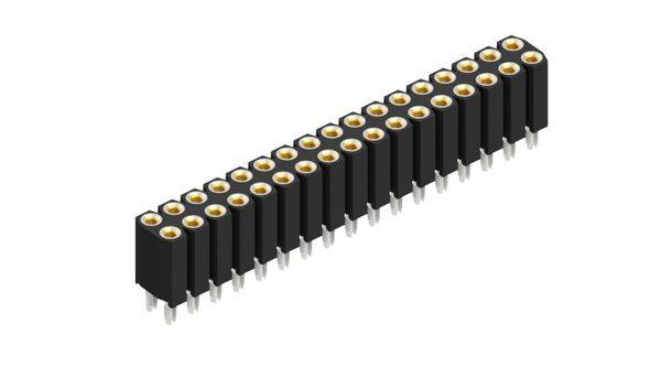 Fischer Elektronik Buchsenleiste (Präzision) Anzahl Reihen: 2 10027625 10St.