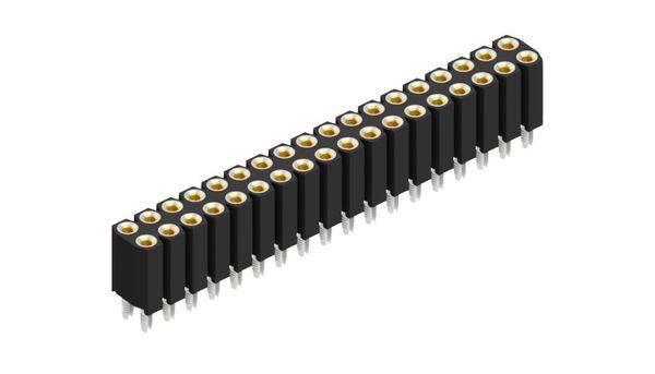 Fischer Elektronik Buchsenleiste (Präzision) Anzahl Reihen: 2 10027626 10St.