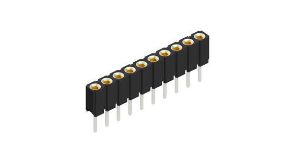 Fischer Elektronik Buchsenleiste (Präzision) Anzahl Reihen: 1 10027654 10St.