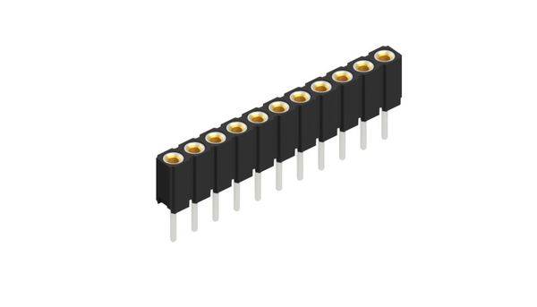 Fischer Elektronik Buchsenleiste (Präzision) Anzahl Reihen: 1 10027655 10St.