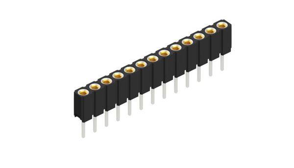 Fischer Elektronik Buchsenleiste (Präzision) Anzahl Reihen: 1 10027657 10St.