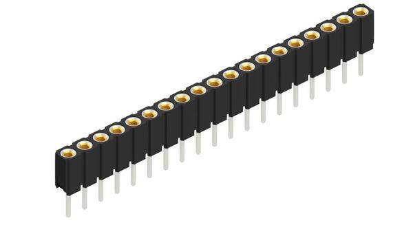 Fischer Elektronik Buchsenleiste (Präzision) Anzahl Reihen: 1 10027662 10St.
