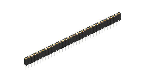 Fischer Elektronik Buchsenleiste (Präzision) Anzahl Reihen: 1 10027676 10St.