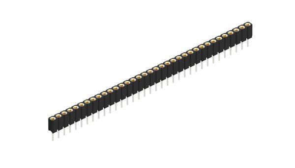 Fischer Elektronik Buchsenleiste (Präzision) Anzahl Reihen: 1 10027677 10St.