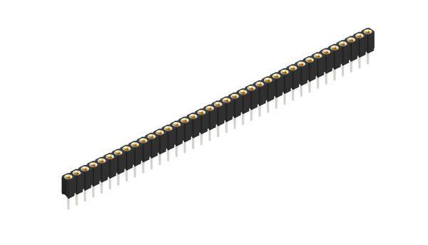 Fischer Elektronik Buchsenleiste (Präzision) Anzahl Reihen: 1 10027679 10St.