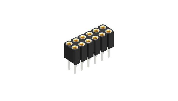 Fischer Elektronik Buchsenleiste (Präzision) Anzahl Reihen: 2 10027692 10St.