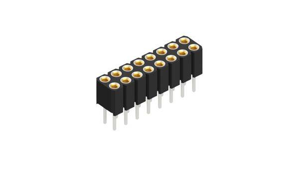 Fischer Elektronik Buchsenleiste (Präzision) Anzahl Reihen: 2 10027694 10St.
