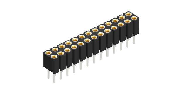 Fischer Elektronik Buchsenleiste (Präzision) Anzahl Reihen: 2 10027699 10St.