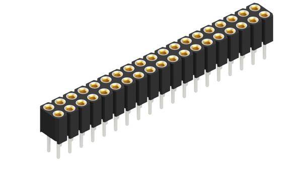 Fischer Elektronik Buchsenleiste (Präzision) Anzahl Reihen: 2 10027705 10St.