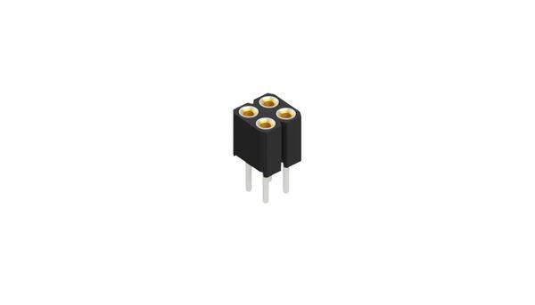 Fischer Elektronik Buchsenleiste (Präzision) Anzahl Reihen: 2 10027687 10St.