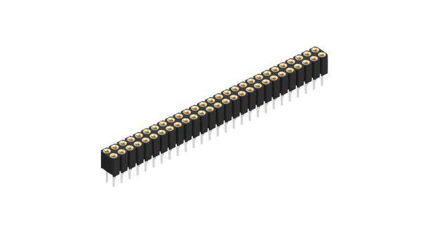 Fischer Elektronik Buchsenleiste (Präzision) Anzahl Reihen: 2 10027713 10St.