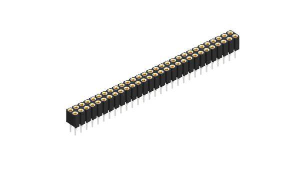 Fischer Elektronik Buchsenleiste (Präzision) Anzahl Reihen: 2 10027715 10St.