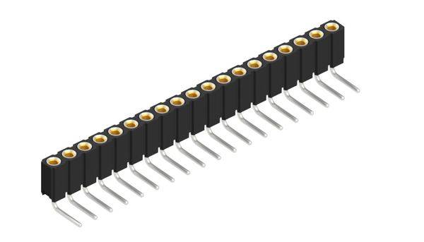 Fischer Elektronik Buchsenleiste (Präzision) Anzahl Reihen: 1 10027743 10St.