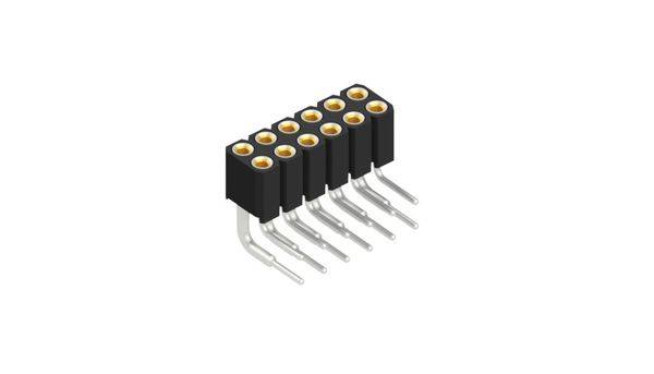 Fischer Elektronik Buchsenleiste (Präzision) Anzahl Reihen: 2 10027758 10St.