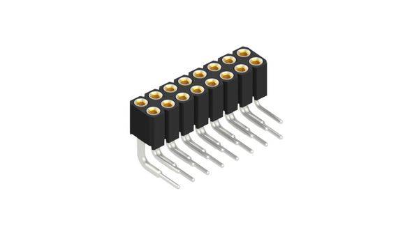 Fischer Elektronik Buchsenleiste (Präzision) Anzahl Reihen: 2 10027760 10St.