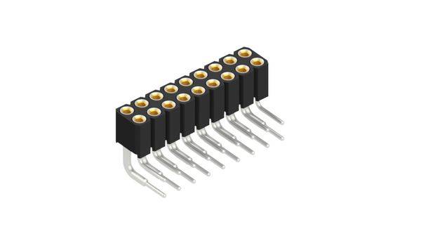Fischer Elektronik Buchsenleiste (Präzision) Anzahl Reihen: 2 10027761 10St.