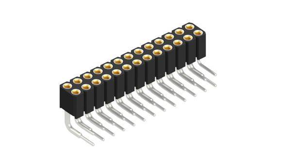 Fischer Elektronik Buchsenleiste (Präzision) Anzahl Reihen: 2 10027765 10St.