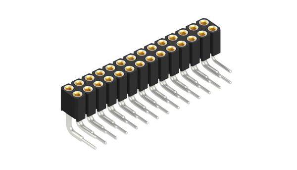 Fischer Elektronik Buchsenleiste (Präzision) Anzahl Reihen: 2 10027766 10St.