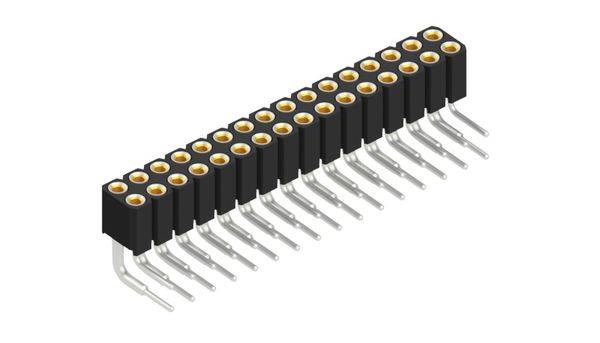 Fischer Elektronik Buchsenleiste (Präzision) Anzahl Reihen: 2 10027768 10St.