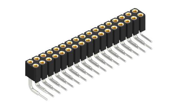 Fischer Elektronik Buchsenleiste (Präzision) Anzahl Reihen: 2 10027769 10St.