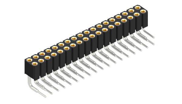 Fischer Elektronik Buchsenleiste (Präzision) Anzahl Reihen: 2 10027770 10St.