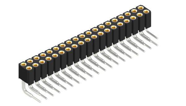 Fischer Elektronik Buchsenleiste (Präzision) Anzahl Reihen: 2 10027771 10St.