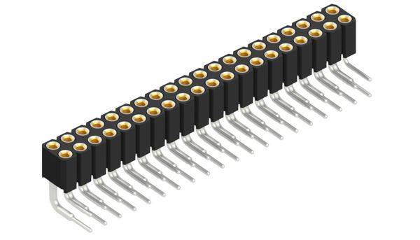 Fischer Elektronik Buchsenleiste (Präzision) Anzahl Reihen: 2 10027772 10St.
